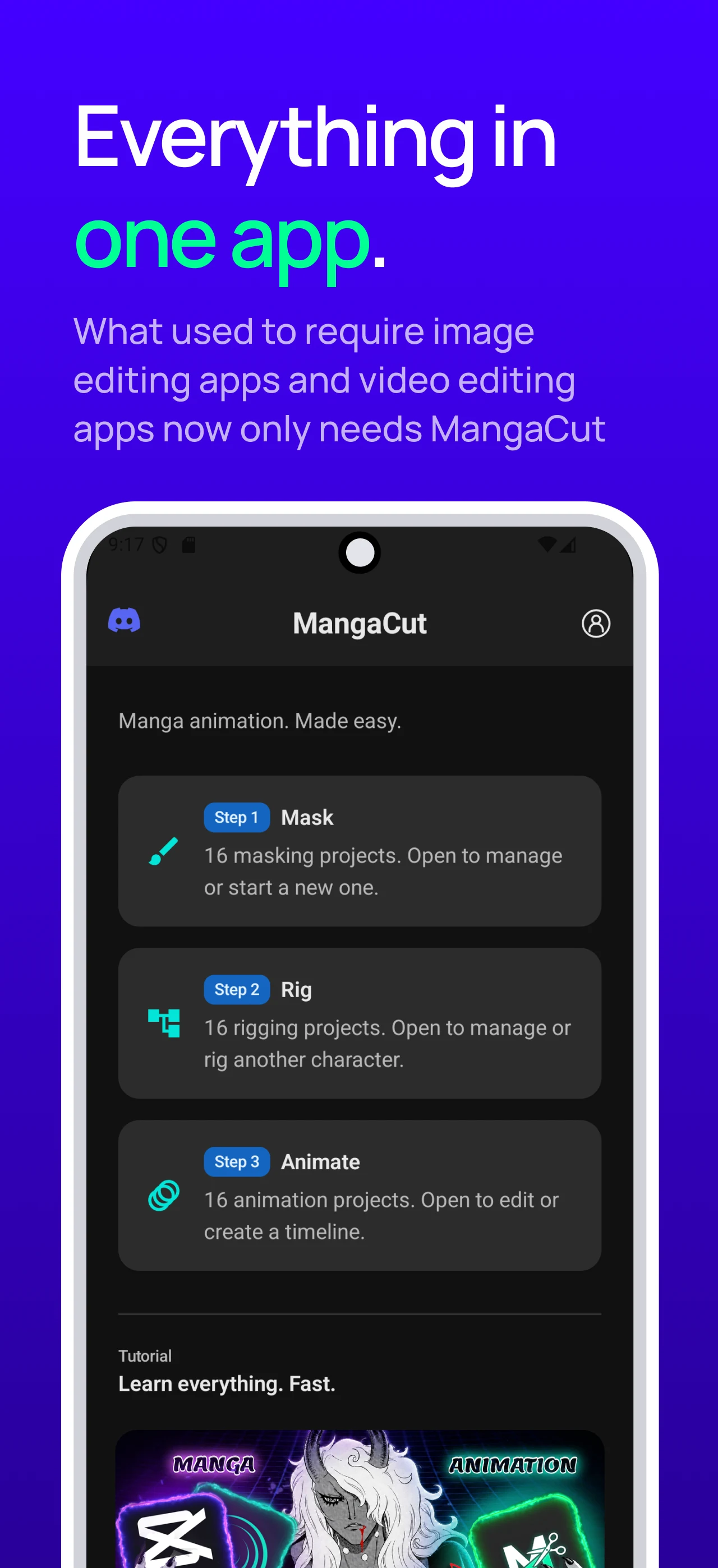 MangaCut - Manga Animation screenshot